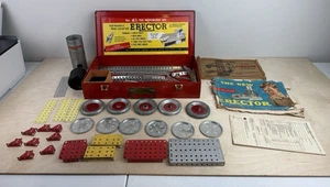 A.C. GILBERT ERCTOR n. 4 1/2 - Set motorizzato 1954 motore mancante incompleto - Foto 1 di 11