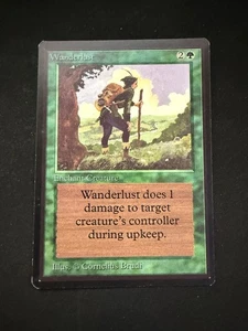 Magic The Gathering: Beta Wanderlust MTG Beta - Foto 1 di 3