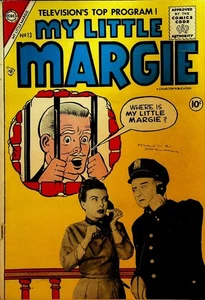 My Little Margie 13 Charlton Comics Photo Cover Police 1956 - Picture 1 of 2