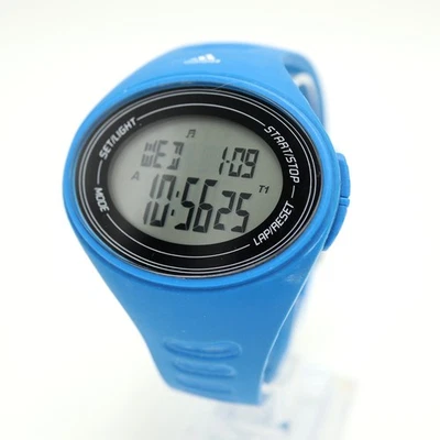 Adidas Hombre Azul Digital Deportivo 49mm Reloj Alarma Cronógrafo Temporizador con Batería Nueva Foto 1 de 4