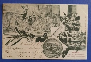 1898 Milano - 50° anniversario delle cinque giornate (risorgimento) - Picture 1 of 3