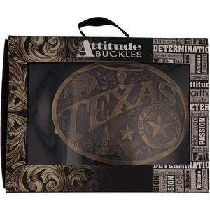 Texas Texan Lone Star Longhorn Rancher Atm A&M Aggies Nos Belt Buckle - Picture 1 of 7