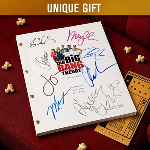THE BIG BANG THEORY / Pilot (2007) Signed Movie Screenplay Script Autograph Gift - Picture 1 of 9
