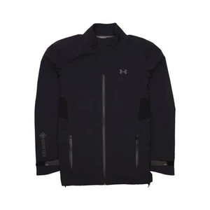 Under Armour Mens Water/Wind Proof GORE-TEX PACLIGHT Rain Jacket (Small, Black) - Picture 1 of 2
