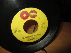 THE MIRACLES The Tracks Of My Tears b/w A Fork In Road 45 RPM Record 7" NM- - Bild 1 von 2