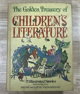 The Golden Treasury Of Children's Literature - Bryna & Louis Untermeyer - 1974 - Picture 1 of 9