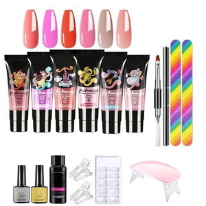 Nailsala Poly Nail Kit, Nailsala Gel Kit, Nailsala Press on Nails Kit - Picture 1 of 10