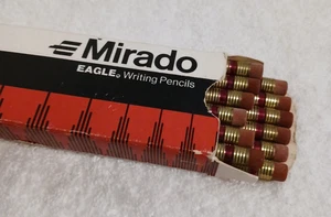 Vintage Berol Mirado Eagle 174-2 1/2 mittelharte Bleistifte Schreiben Zeichnen 12 - Bild 1 von 6