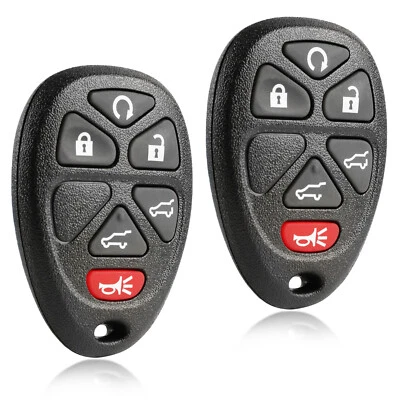 2 For 2008 2009 2010 2011 2012 2013 2014 Chevrolet Suburban Tahoe Remote Key Fob - Image 1 of 4