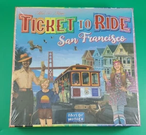 Days of Wonder TICKET TO RIDE SAN FRANCISCO Board Game NIP, Sealed! 2022 SF  - Picture 1 of 4