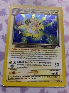 Dark Ampharos - Neo Destiny Set - Holo Rare - 1/105 - Pokémon Card WOTC - Bild 1 von 2