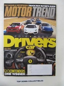 Motor Trend  Magazine    November  2012  Ferrari F12 Berlinetta, First Drive - Imagen 1 de 4