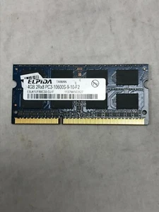 ELPIDA 4GB (1-Stick) EBJ41UF8BCS0-DJ-F PC3-10600 DDR3 1333 Laptop Memory SODIMM - Picture 1 of 3