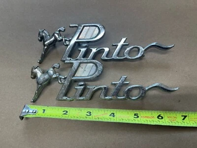 Emblemas Ford Pinto 71-74 vintage OEM 1971-1974 Foto 1 de 3