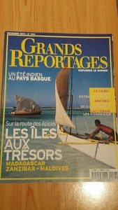 REVISTA GRANDS REPORTAGES Nº 238 NOVIEMBRE 2001 LES ÎLES AUX TRÉSORS - Imagen 1 de 1