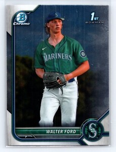 2022 Bowman Draft Walter Ford 1st Chrome #BDC-187 Mariners