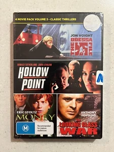 Classic Thrillers Volume 3 . 4 Movies. DVD Region 4 Hollow Point Odessa File - Picture 1 of 6
