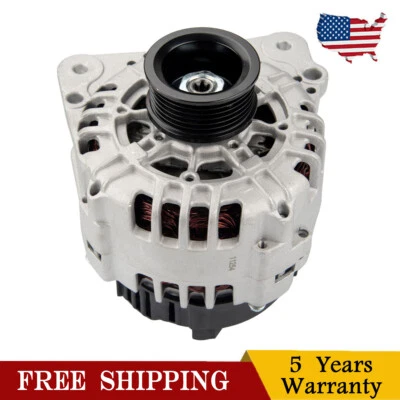 For Volkswagen VW 2005-2013 Jetta 2010-2014 Golf 06-09 Rabbit Alternator 11254  - Image 1 of 4
