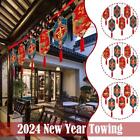 Chinese New Year Fu Luck Red Hanging Pendant Celebration Decor Party Home C0L1