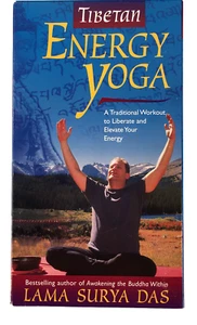 Tibetan Energy Yoga - Lama Surya Das VHS Tape & Study Guide - Energize & Balance - Picture 1 of 2