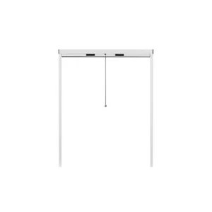 B-WARE Fliegengitter Insektenschutz Fenster Rollo Alurahmen 190 x 200 cm weiß - Bild 1 von 5