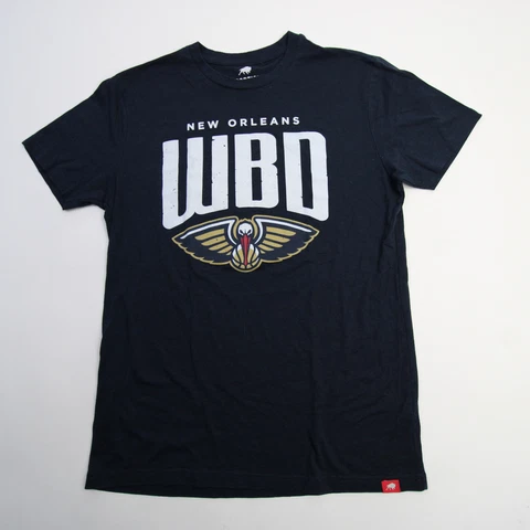 New Orleans Pelicans Sportiqe Short Sleeve Shirt Men's Navy Used Cover