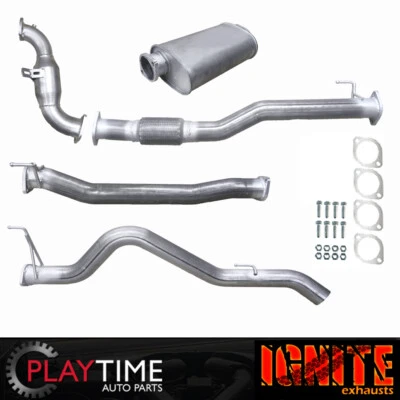3 Inch Ignite Full Exhaust For RG Colorado 2012<2016 2.8L With Cat & Muffler Raw - image 1 of 4
