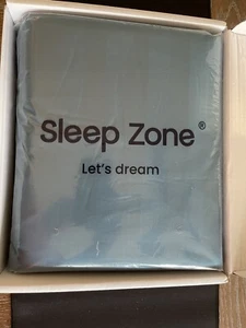 Sleep Zone Gestreift Bettlaken Set King 120 g/m² Luxus Mikrofaser Temperaturregulierung - Bild 1 von 4