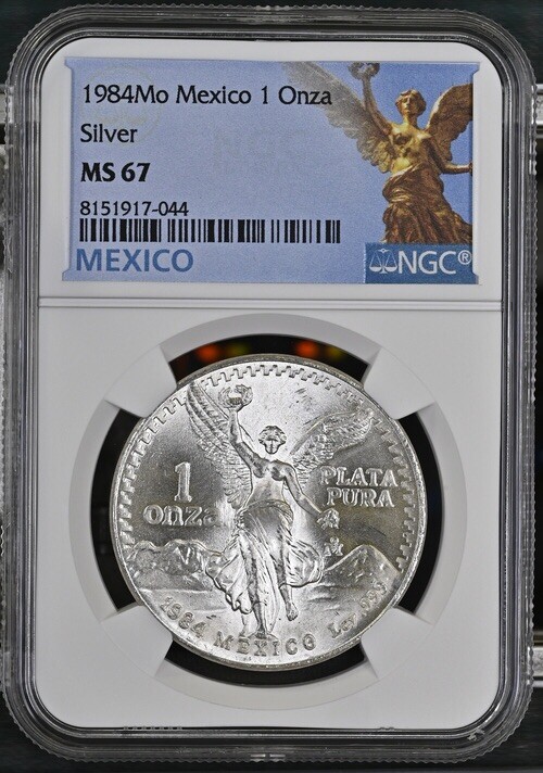 1984年 メキシコ 1オンス銀貨 MS 65 1984 Silver Mexican Coins for sale | eBay