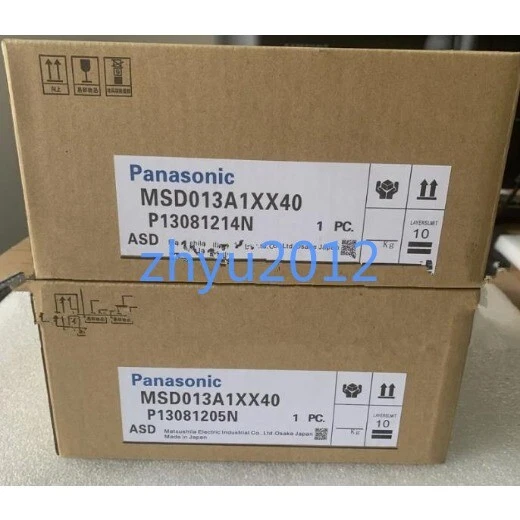 1PC New Panasonic MSD013A1XX40 AC Servo Drive Expedited Shipping - Image 1 of 1