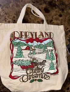 Opryland Canvas Tote Bag Vintage 16x15 - Picture 1 of 4