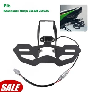 For 2024-2025 Kawasaki Ninja ZX-6R ZX636 CNC Rear Tail Tidy License Plate Holder - Picture 1 of 24