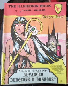 JG AD&D EL LIBRO ILLHIEDRIN GREMIO DE JUECES 750 EN MUY BUENA CONDICIÓN 1981 DRAGÓN MAZMORRA AVANZADO - Imagen 1 de 2