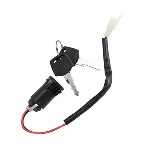 2 Pcs Ignition Switch Lock And Key Set For Bike Tricycle Electric Scooter MU - Picture 1 of 22