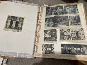Vintage 1940's/50’s Royals Princess Queen Elizabeth II Scrap Books Newspaper Big - Picture 1 of 10