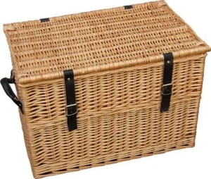 72cm Wicker Chest Storage Basket - Picture 1 of 3