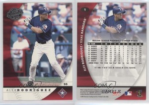 2001 Donruss Class Of 2001 Samples Silver Alex Rodriguez #1