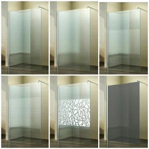 Walk In Duschabtrennung Duschtrennwand Duschwand Glas Seitenwand 10mm NANO - Bild 1 von 8