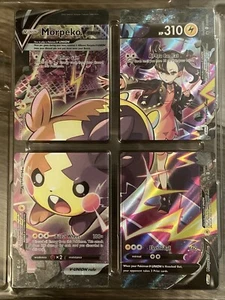 Pokemon Morpeko V-Union 4 Karten Set SWSH287 SWSH288 SWSH289 SWSH290 Promo Neuwertig/Neuwertig - Bild 1 von 1