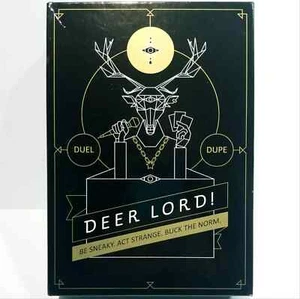 DEER LORD BE SNEAKY ACT STRANGE BUCK THE NORM BOARD GAME NEW - Imagen 1 de 2