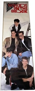 New Kids On The Block HUGE 25" x 70" LAMINATED - Original Poster Huge Pin Up - Picture 1 of 7
