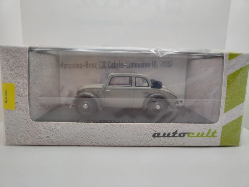 AUTOCULT 1/43 Mercedes Benz 130 Cabrio - Limousine 1935. Rare!  - Image 1 of 4