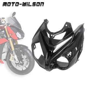For BMW S1000R 14-18 100% Carbon Fiber Front Fairing Cover Modify Gloss - Bild 1 von 16