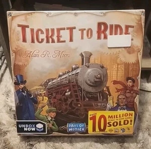 Ticket To Ride Alan R. Moon Days of Wonder Board Game, BRAND NEW IN PLASTIC - Picture 1 of 7