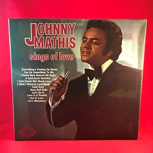 JOHNNY MATHIS Sings Of Love 1971 UK Vinyl LP You Do Something To Me Guys & Dolls - Picture 1 of 3