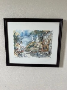 Obra de arte enmarcada Paris 17,5 x 15 - Imagen 1 de 1
