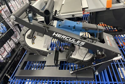 Portable Band Saw Benchtop stand vertical table Manual Dual Cutting Modes - Image 1 of 4