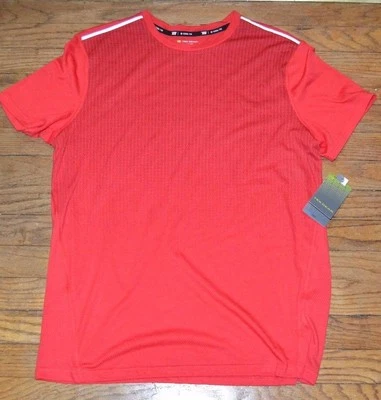 Футболка TekGear Cooltek Tek красная с коротким рукавом быстросохнущий впитывающий материал  - Изображение 1 из 2
