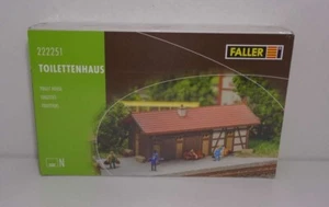% - Faller N 222251 Bausatz Toilettenhaus NEU & OVP - Picture 1 of 3