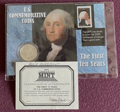 1982 U.S. Commemorative Coins "The First Ten Years"